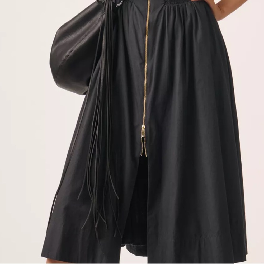 Maeve/ Anthropologie Tommie Front- Zip Shirt Dress - Picture 10 of 11